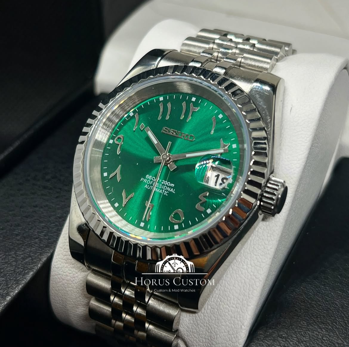 SEIKO MOD DATEJUST | ARABIC VERT