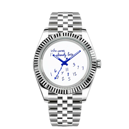 SEIKO MOD DATEJUST | WHO CARES I’M ALREADY LATE