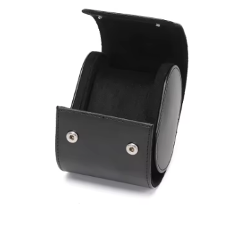 ECRIN EN CUIR NOIR - UNE PLACE