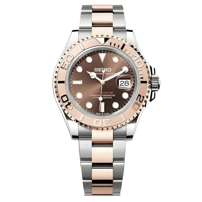 SEIKO MOD YACHTMASTER | OR ROSE