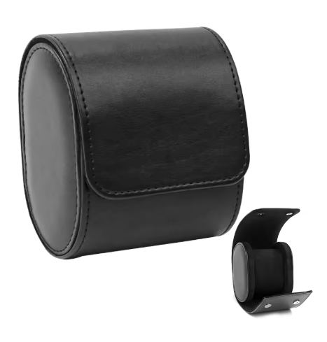 ECRIN EN CUIR NOIR - UNE PLACE