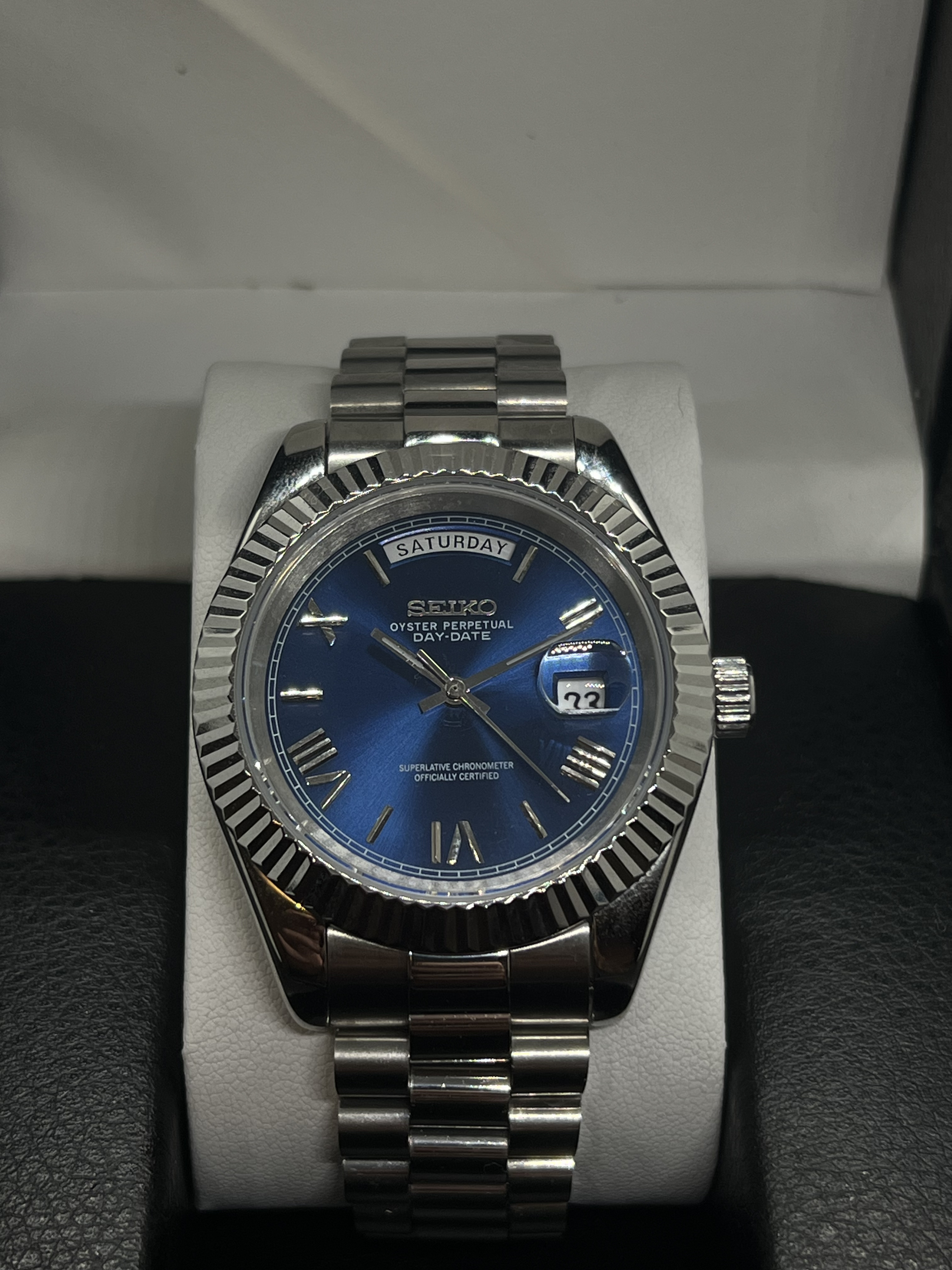 SEIKO MOD DAY DATE | BLEU MARINE