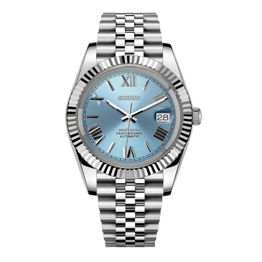 SEIKO MOD DATEJUST | BlEU CIEL ROMAIN