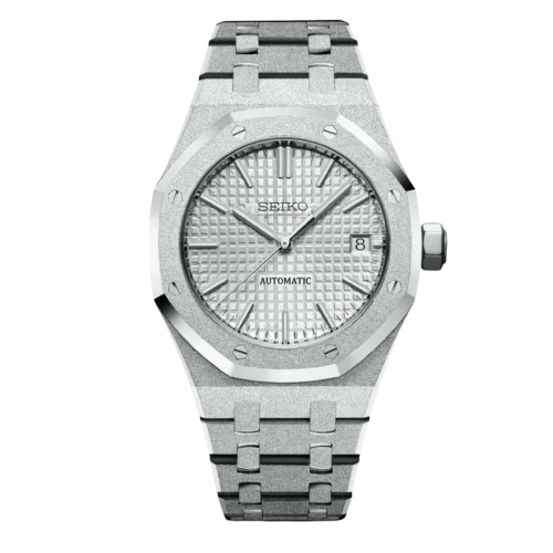 SEIKO MOD ROYAL OAK | FROSTED BLANC