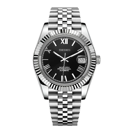 SEIKO MOD DATEJUST | NOIR ROMAIN