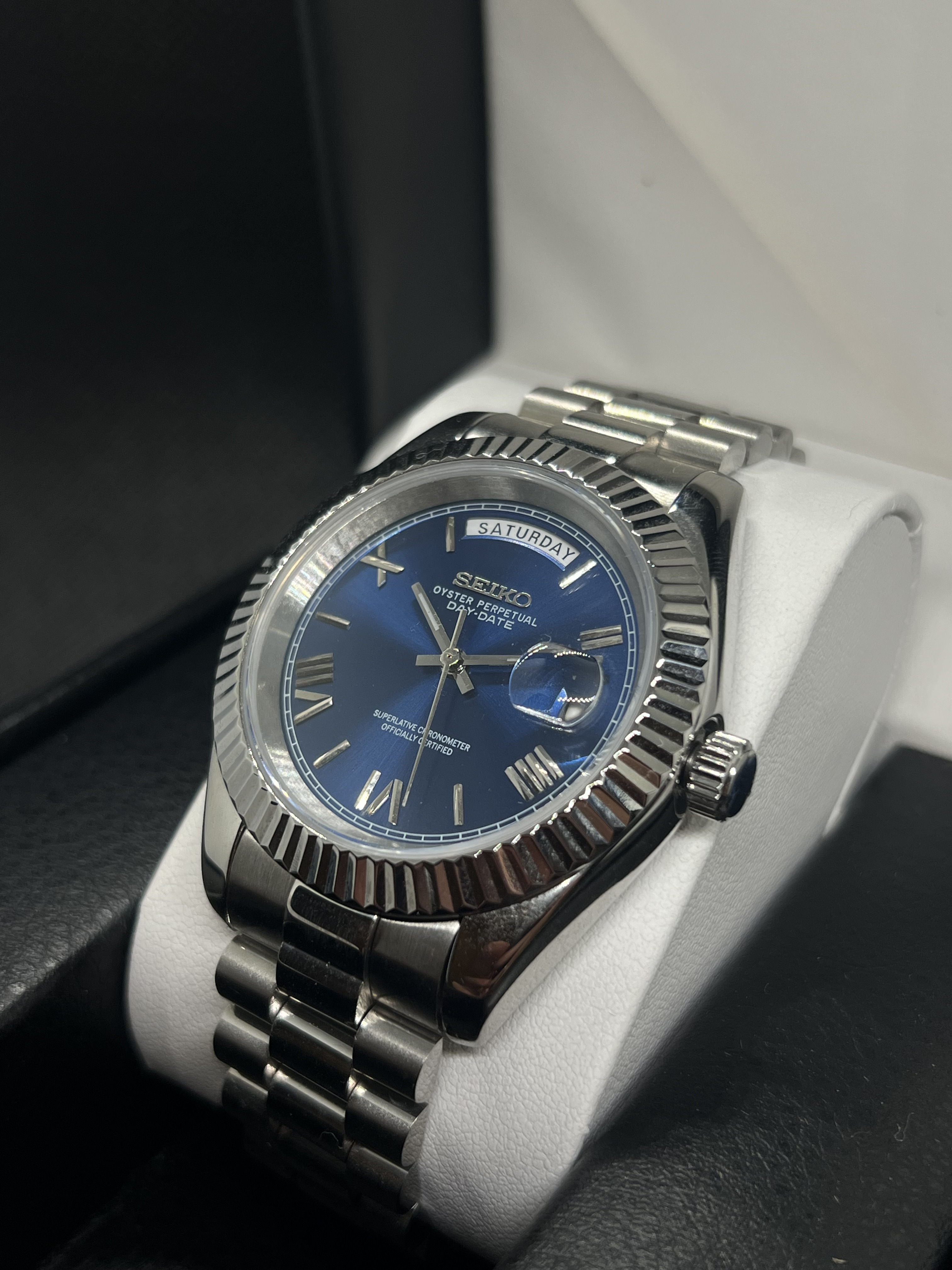 SEIKO MOD DAY DATE | BLEU MARINE