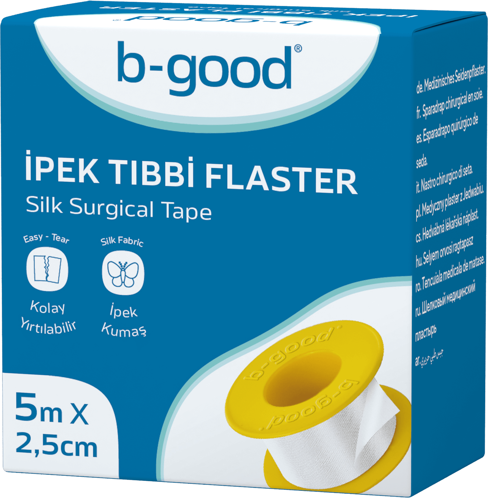 b-good Silk Surgical Tape 5m x 2,5cm