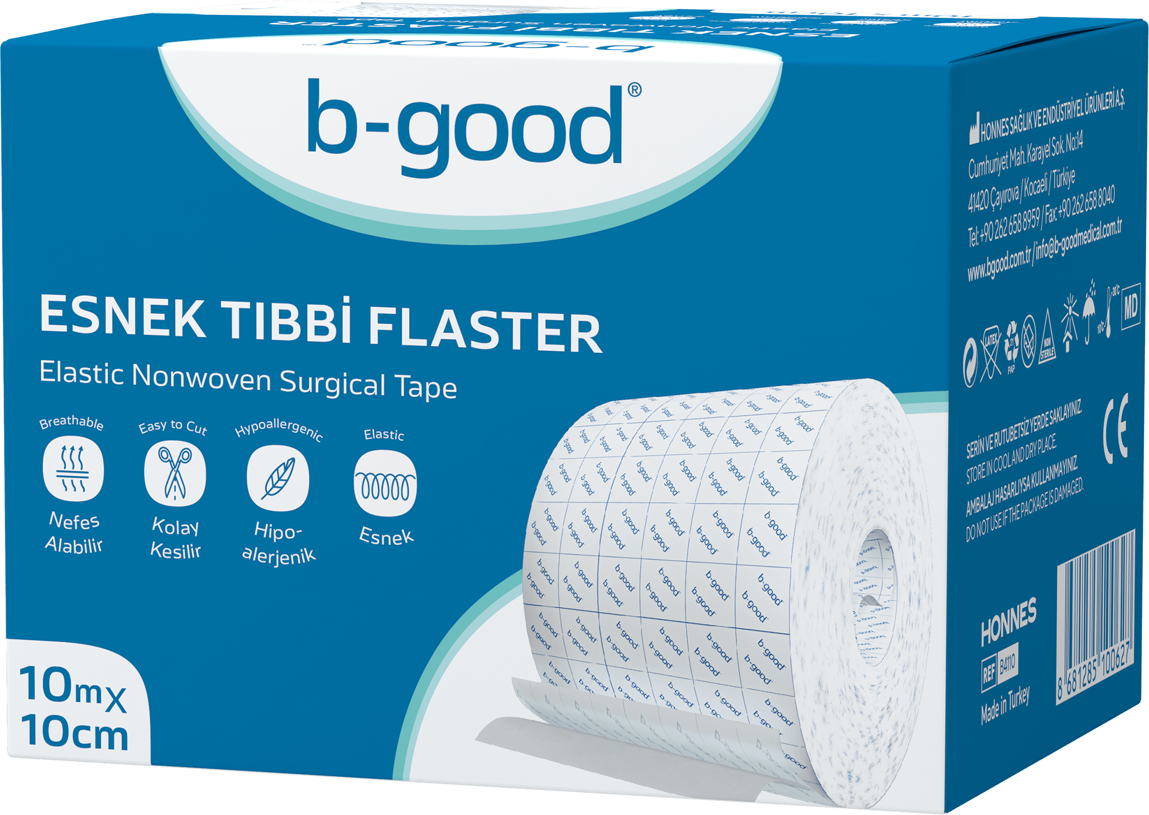b-good Elastic Nonwoven Surgical Tape 10m x 10cm