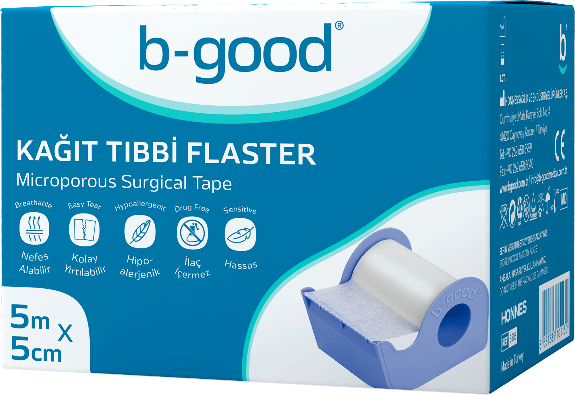 b-good Microporous Surgical Tape 5m x 5cm