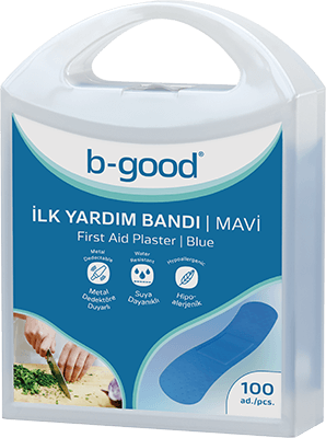 b-good First Aid Plaster | Blue