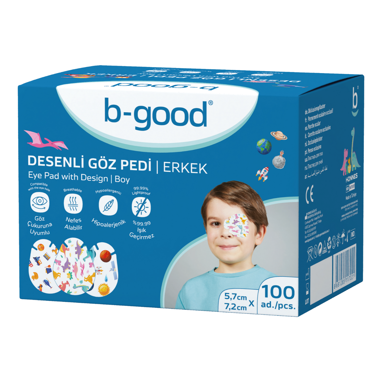 b-good Eye Pad with Design | Boy