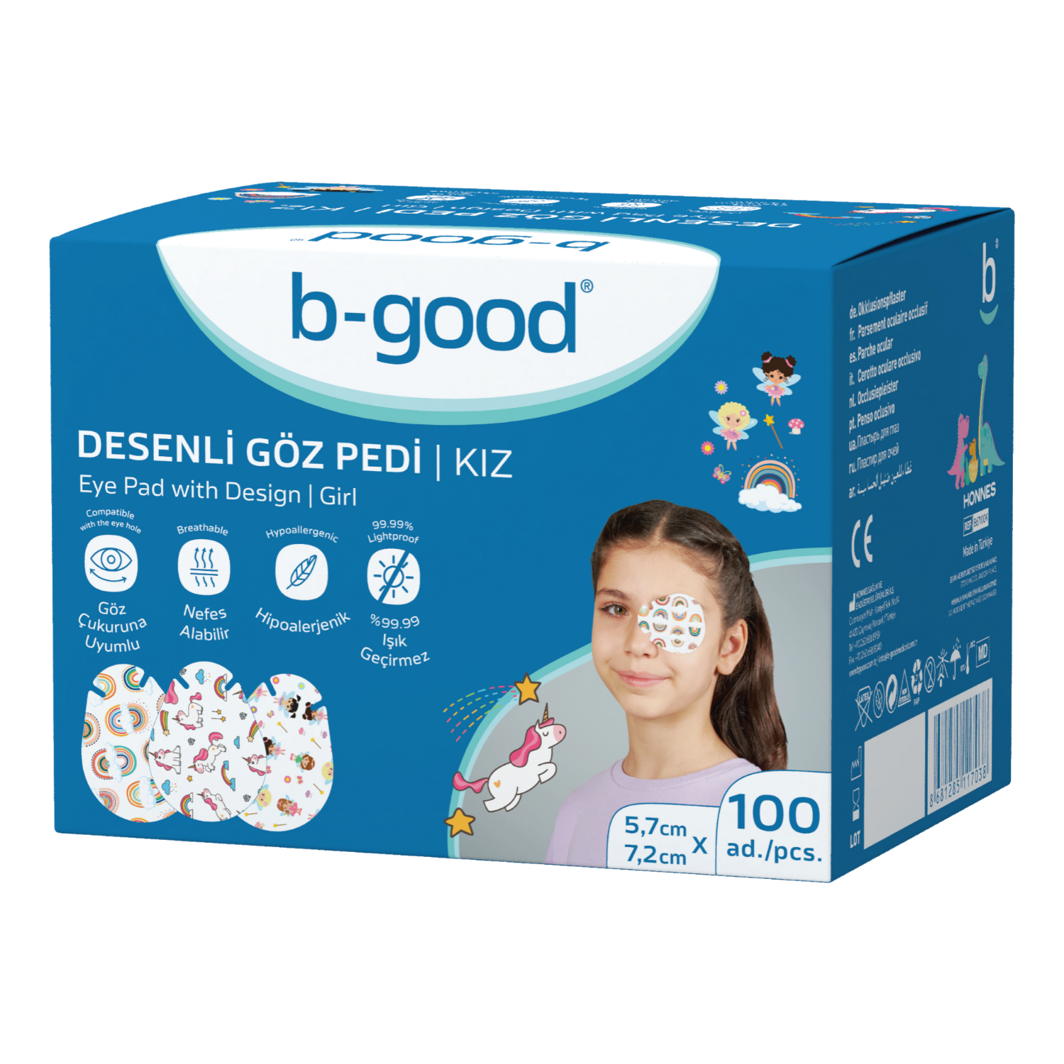 b-good Eye Pad with Design | Girl