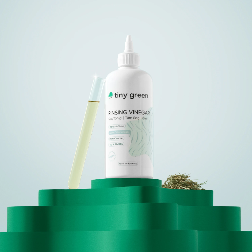 Ополаскиватель и тоник с яблочным уксусом для всех типов волос, 500 мл