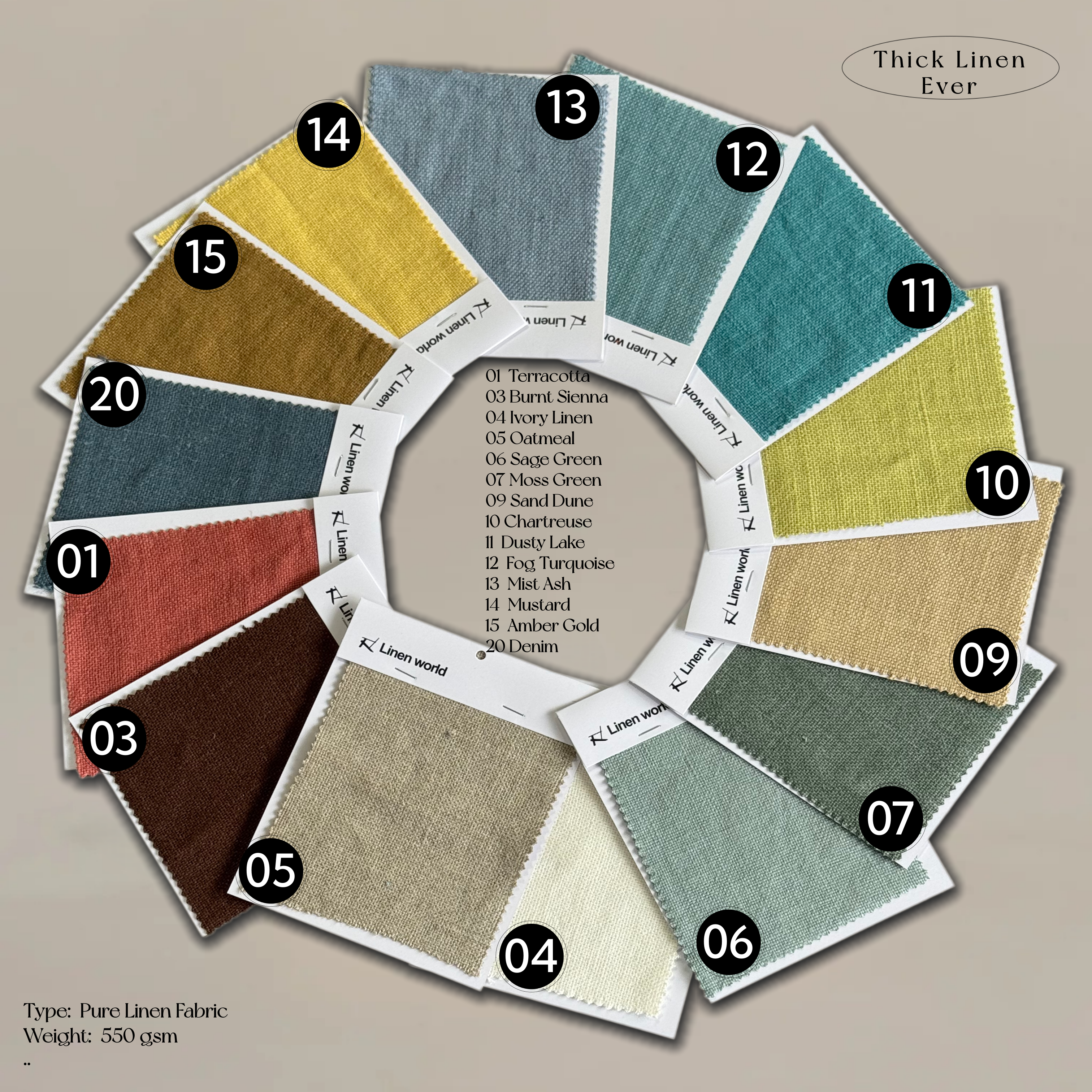 Thick Linen Ever Series