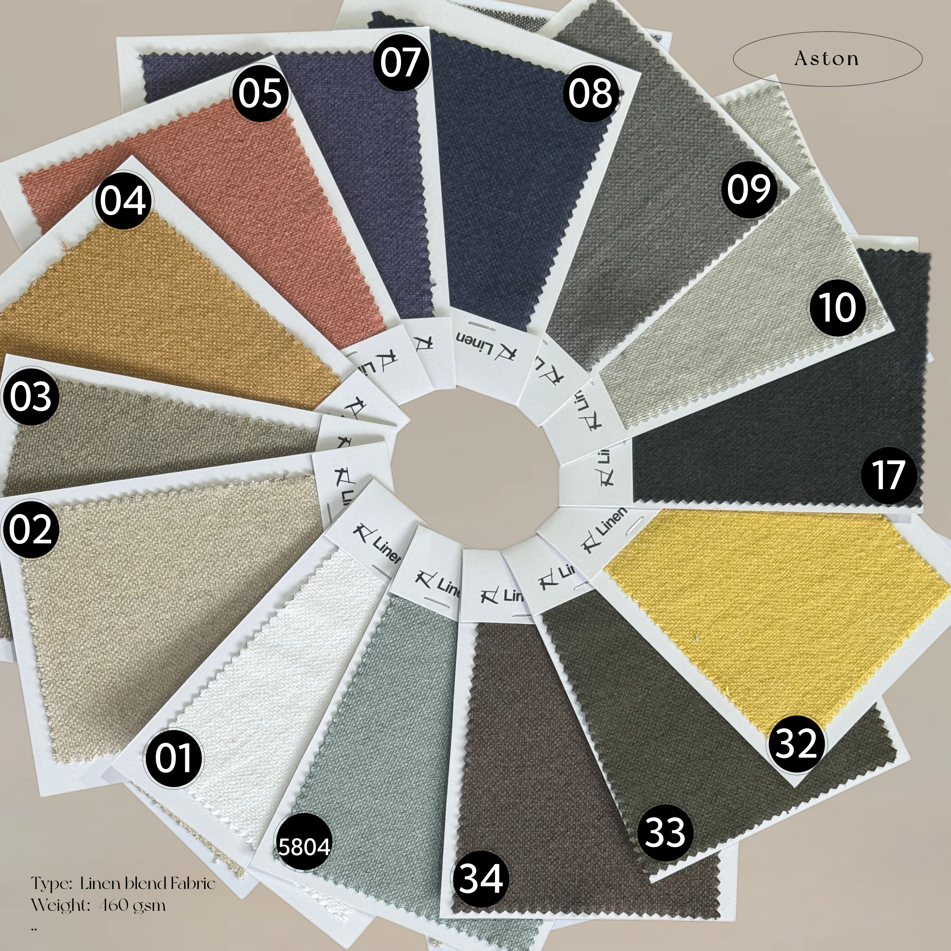 Linen Blend-#ASTON Series  