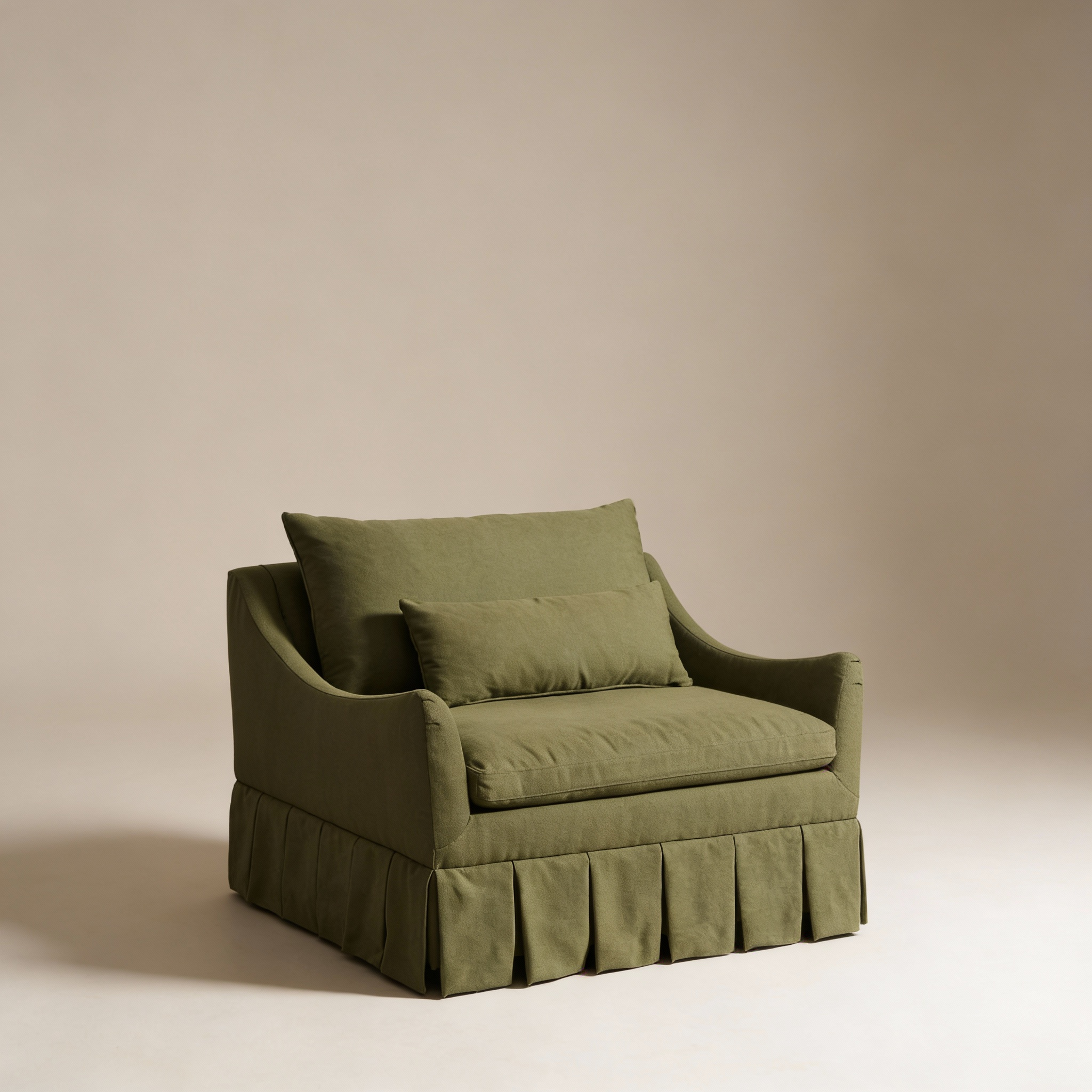 Valley Pleated Armchair