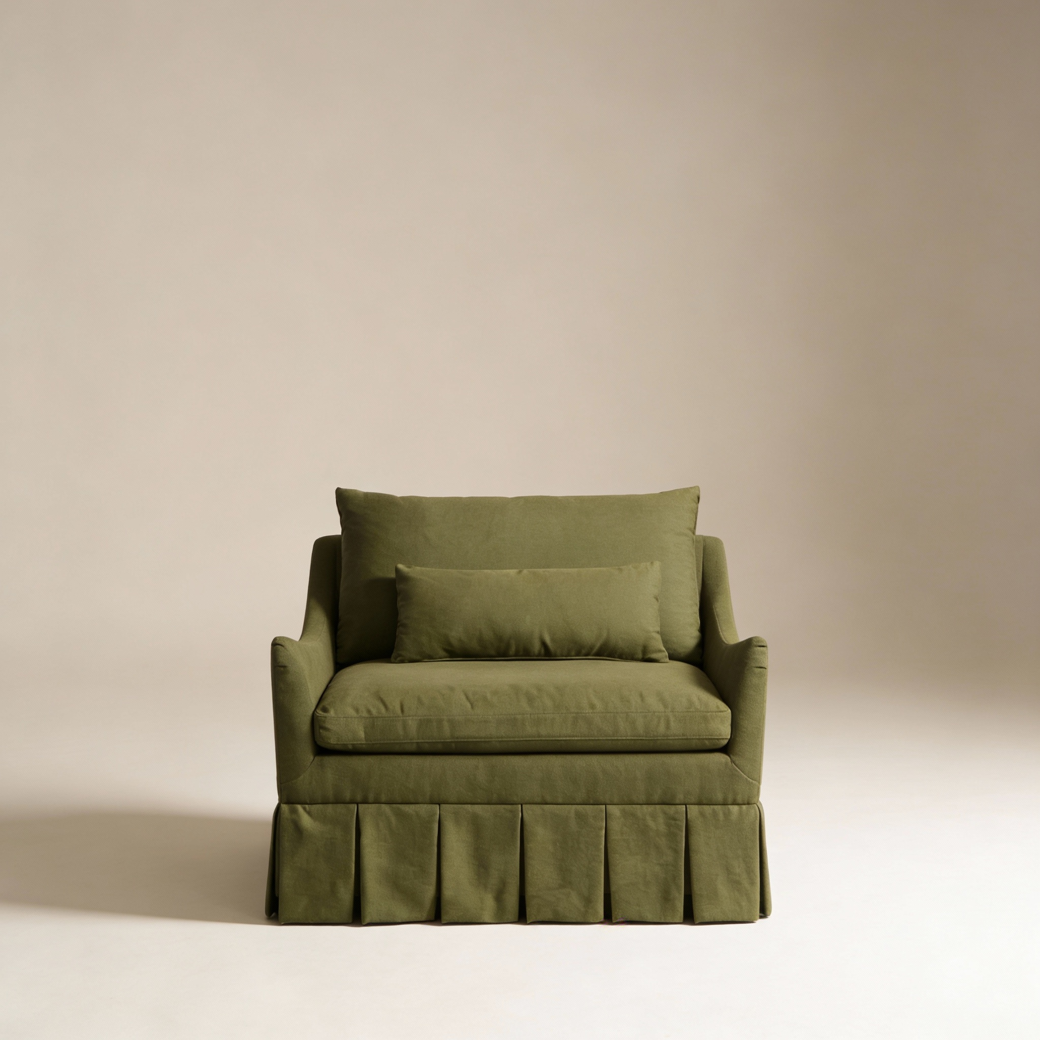 Valley Pleated Armchair