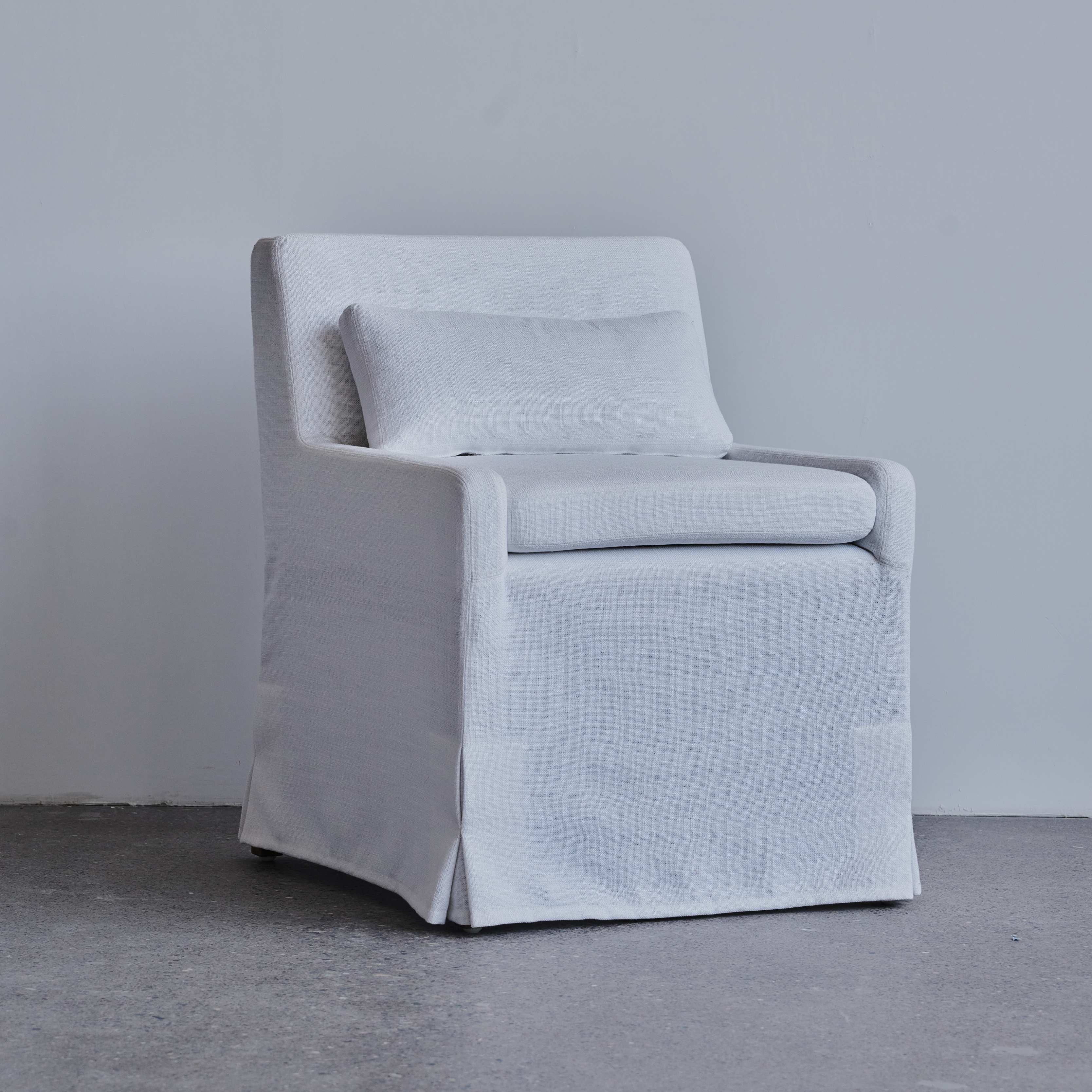 Kalen LINEN SLIPCOVER DINING CHAIR