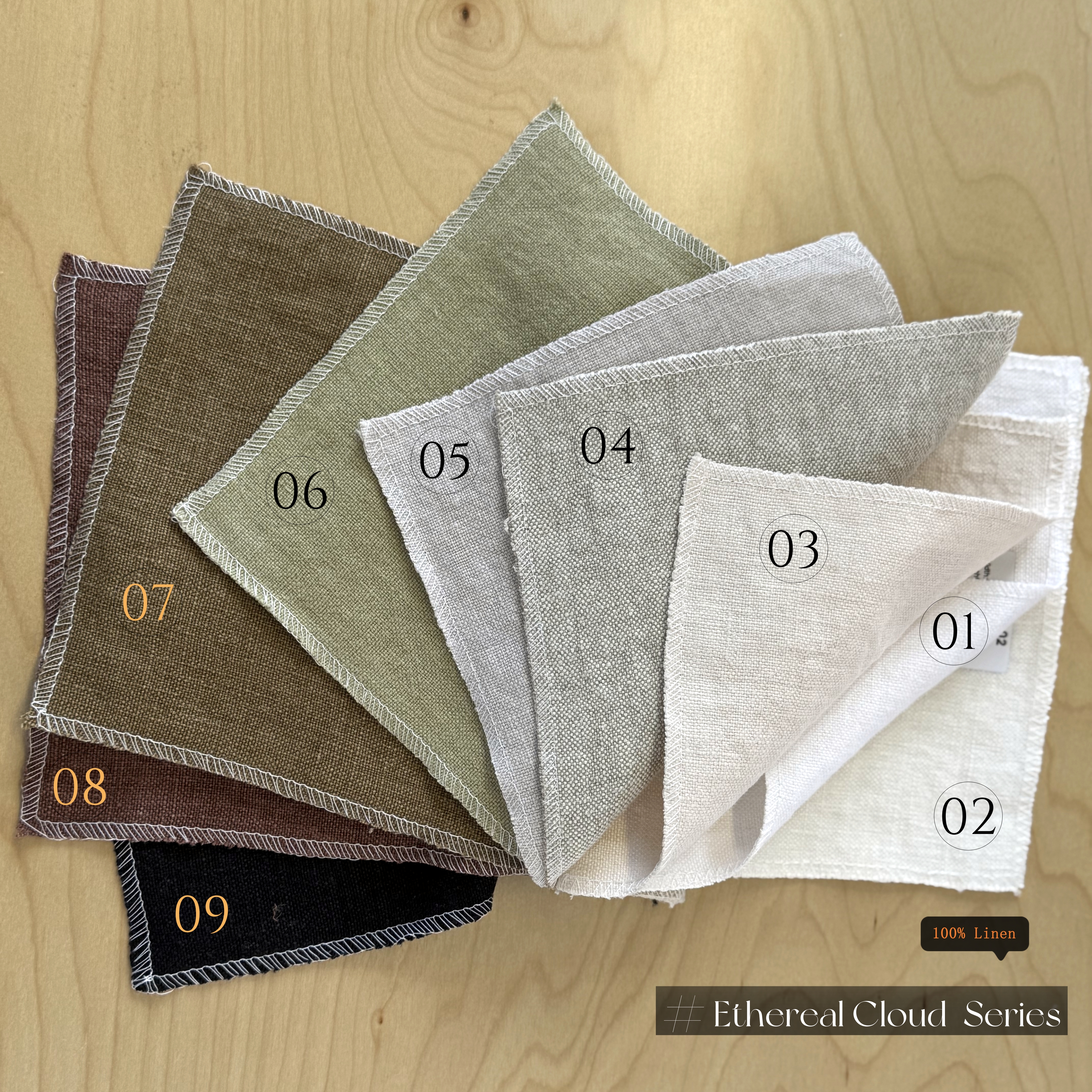 Pure Linen-# Ethereal Cloud Series  