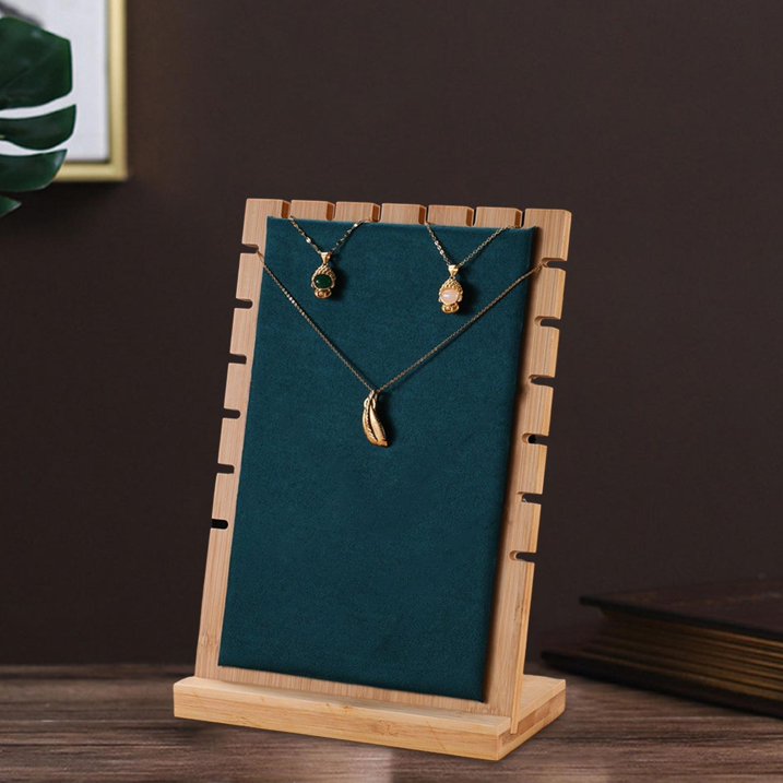 Wooden Jewelry Display Stand