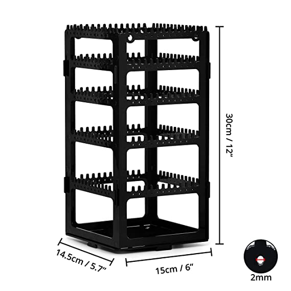 Rotating Earrings Stand Jewelry Display Organiser  