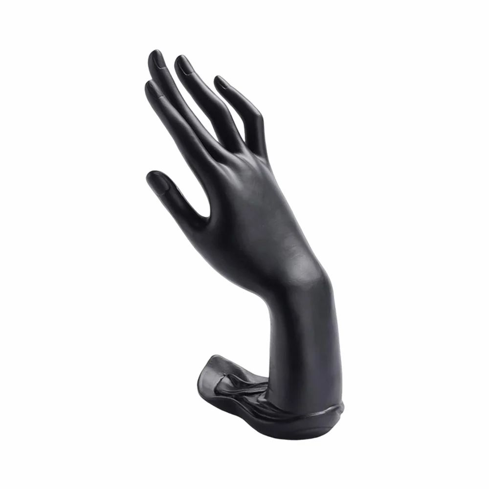 Black Mannequin Hand Display Stand