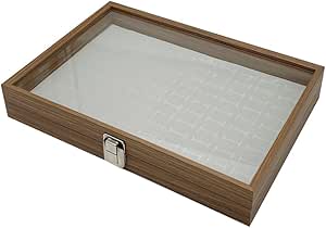 Ring display glass box - 100 Slot