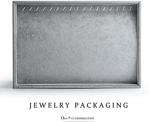 Chain Tray – Necklace Tray Velvet Jewellery tray