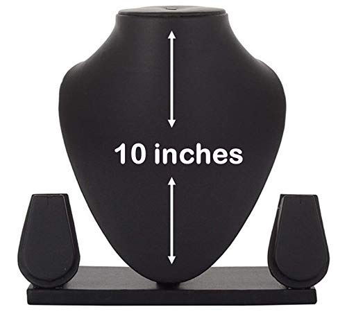 Black Jewelry Display Stand - 10 inch 