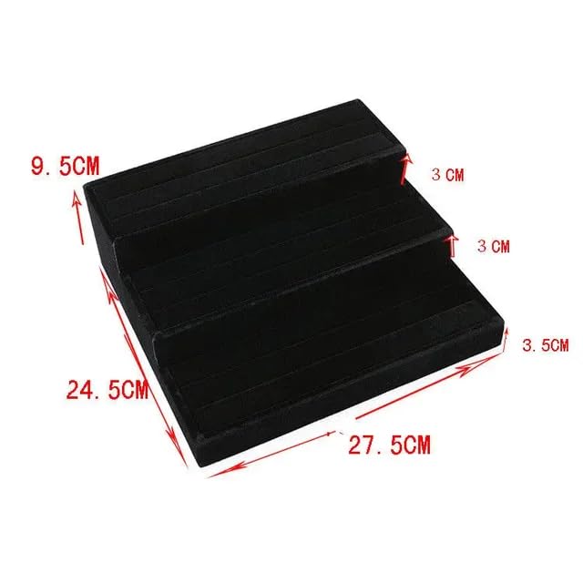 30 Kada Step Velvet Jewellery tray