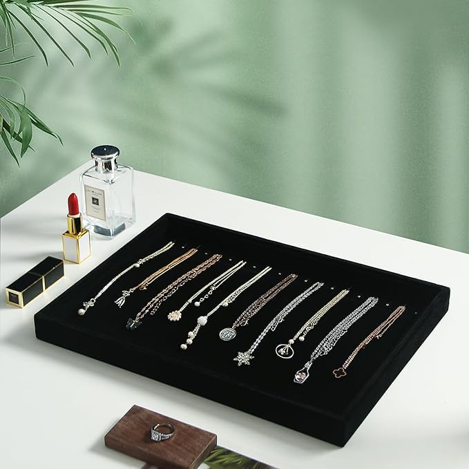 Chain Jewelry Organizer Display Tray