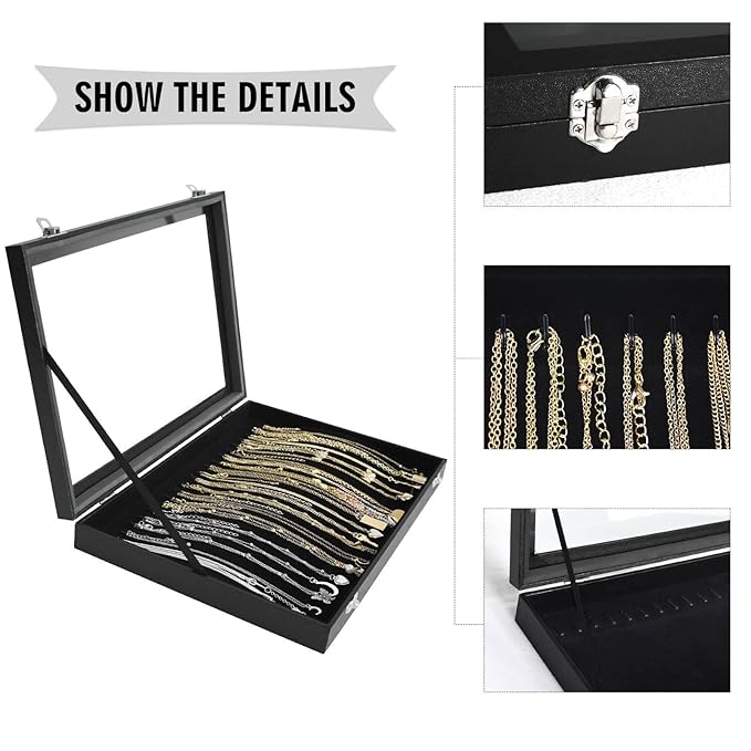 Jewelry Display box for Necklaces