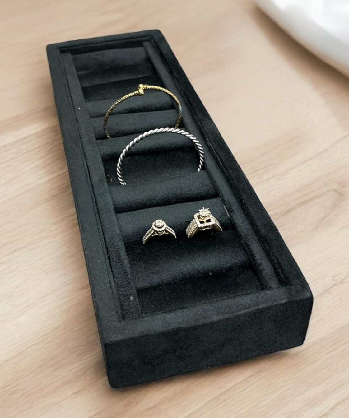 Suede Kada Display Tray