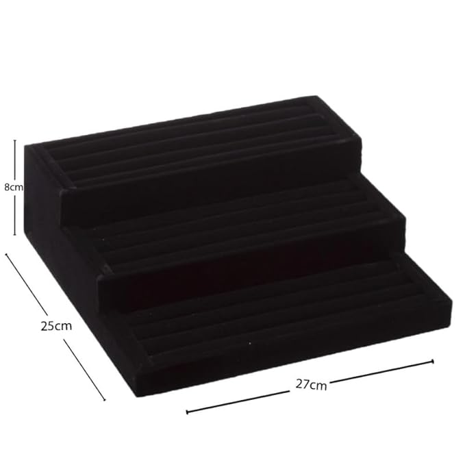 30 Kada Step Velvet Jewellery tray
