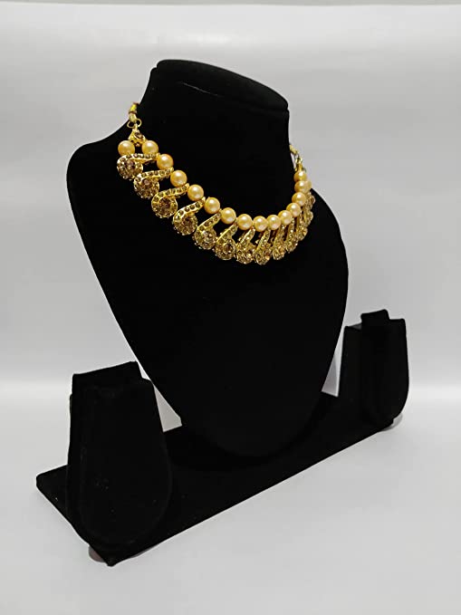 Velvet Jewelry Display Stand - 8 inch 