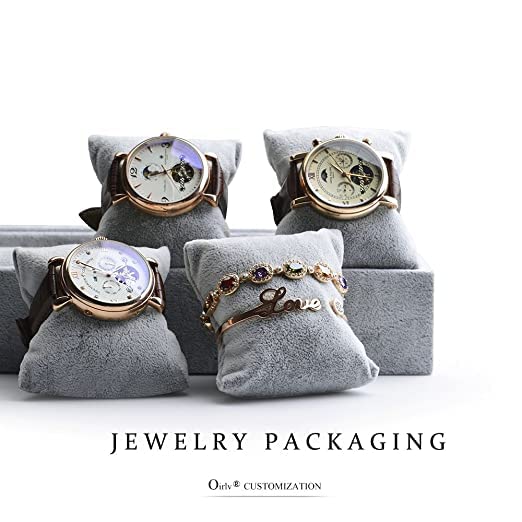 Velvet Watch and Jewelry Organizer