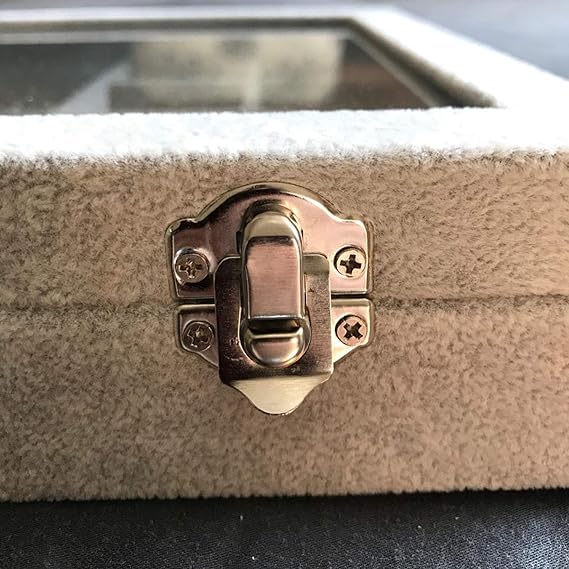 Jewelry 24 Grid With Glass Cover