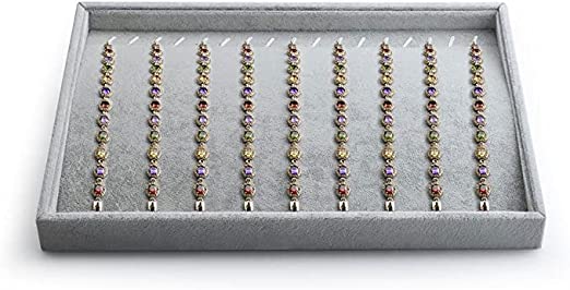 Chain Tray – Necklace Tray Velvet Jewellery tray