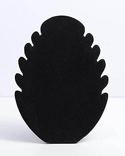 Black Velvet Necklace Display Stand