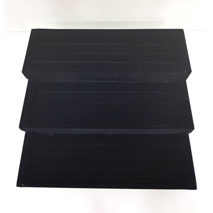 30 Kada Step Velvet Jewellery tray