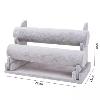 Two-Tier Jewelry Display Stand
