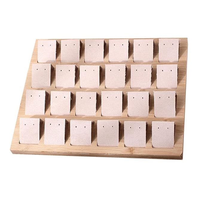 Wooden Earring Display Organizer