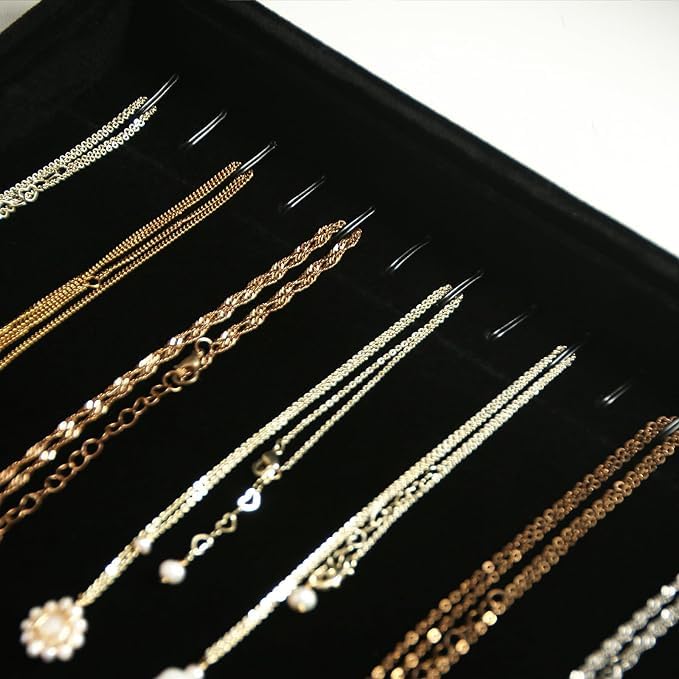 Chain Jewelry Organizer Display Tray