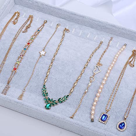 Chain Tray – Necklace Tray Velvet Jewellery tray