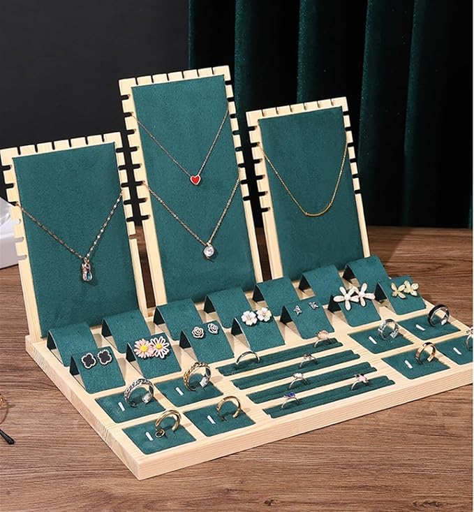 Wooden Jewelry Display Stand