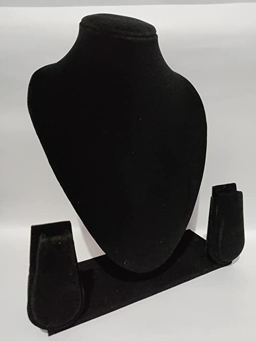 Black Velvet Necklace Display Stand (10 Inch)