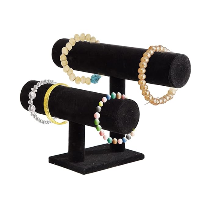 Double-Tier Jewelry Display Stand