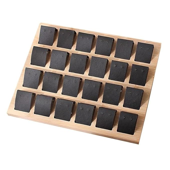 Wooden Earring Display Organizer