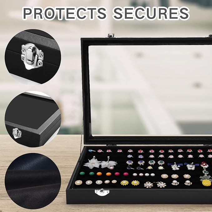 100 Slot Rings Display Storage