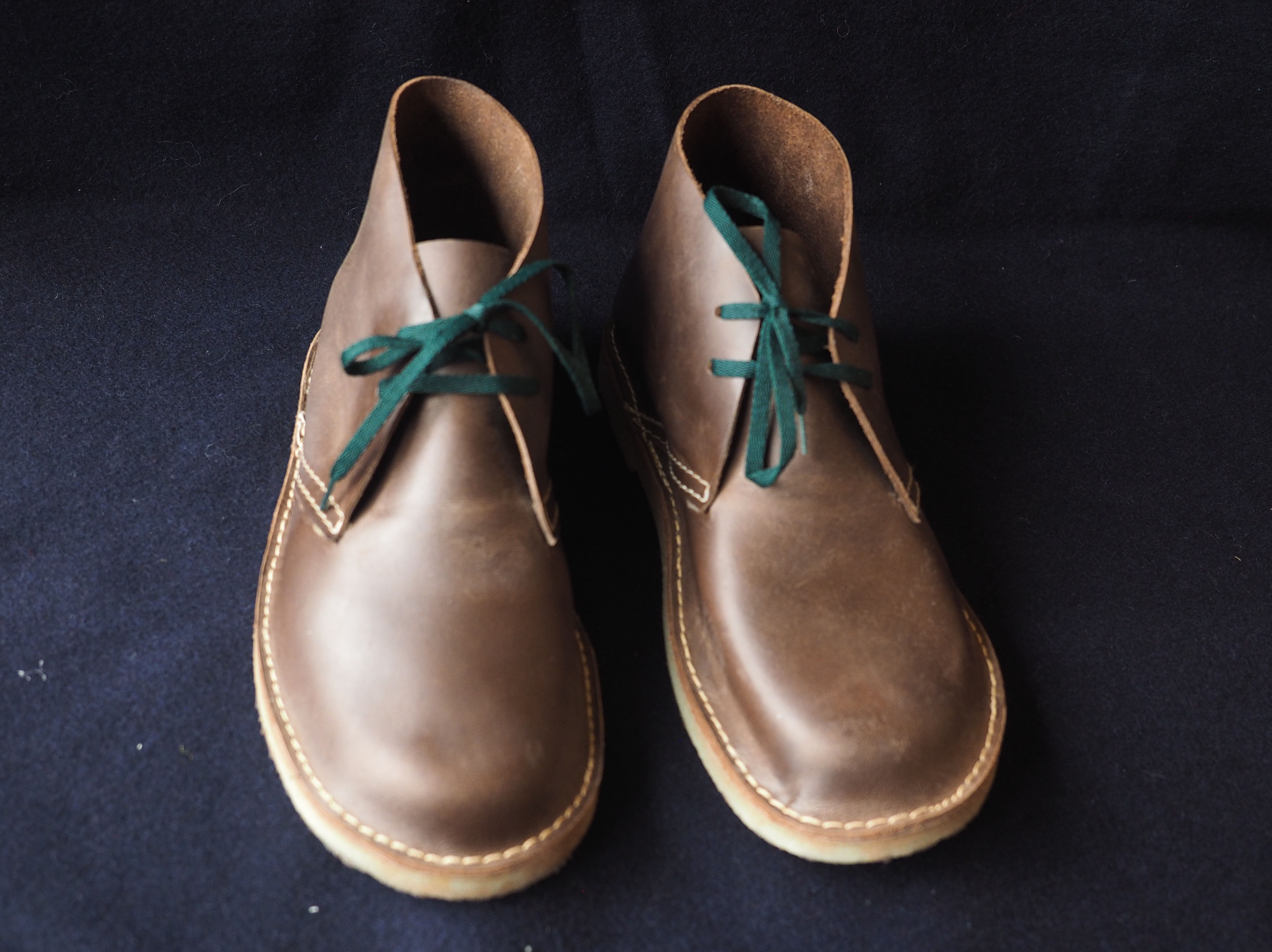 Brown Leather Desert Boots